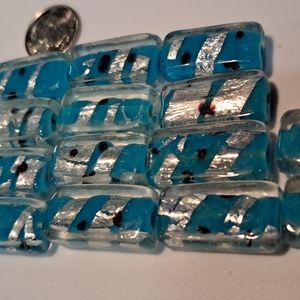 Vintage glass beads